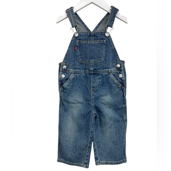 Levi's Denim Overalls 24 Months - Picture 1 of 7